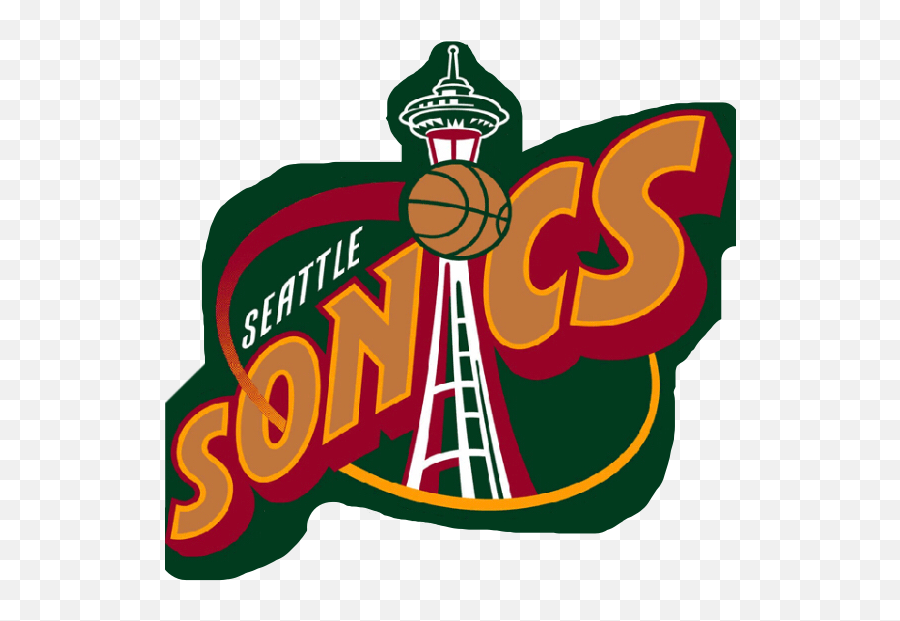 Seattle Sonics Sticker By Kyle Mccaughey - Seattle Supersonics Emoji,Seattle Supersonics Logo