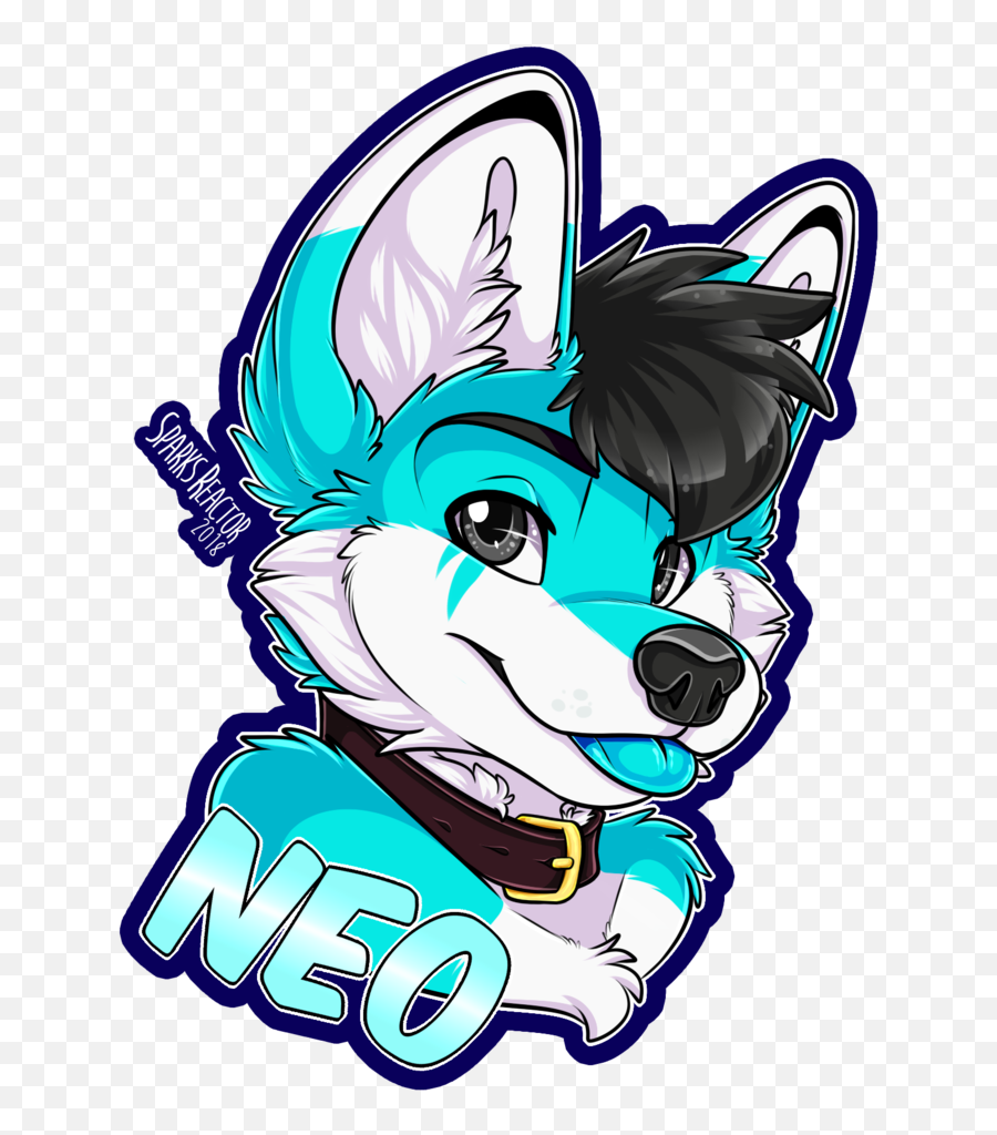 Neo By Sparksfur Anime Furry Anime - Cool Wolf Furry Drawings Emoji,Furry Png