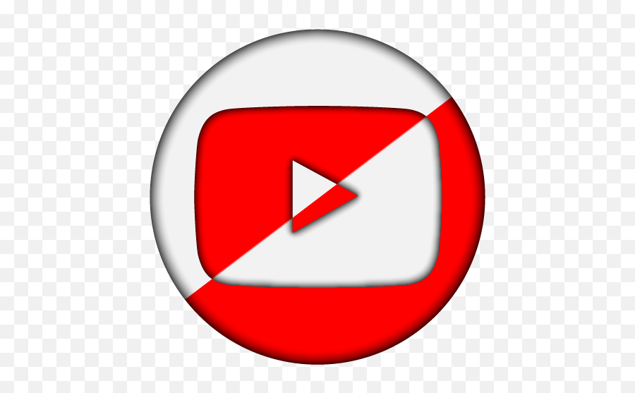 Youtube Icon Free Png Transparent - Vertical Emoji,Youtube Icon Png