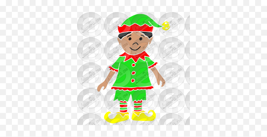 Elves Stencil For Classroom Therapy - Happy Emoji,Elves Clipart