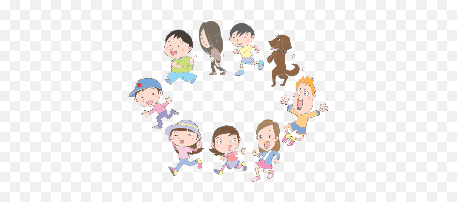 Children Playing 3 - Openclipart Child Emoji,Children Play Clipart