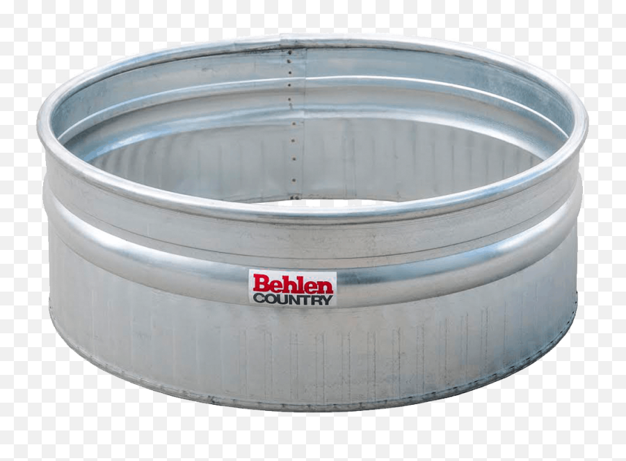 Behlen Round Fire Ring Fire Ring Galvanized Stock Tank - Behlen Country Double Fire Ring Emoji,Ring Of Fire Png