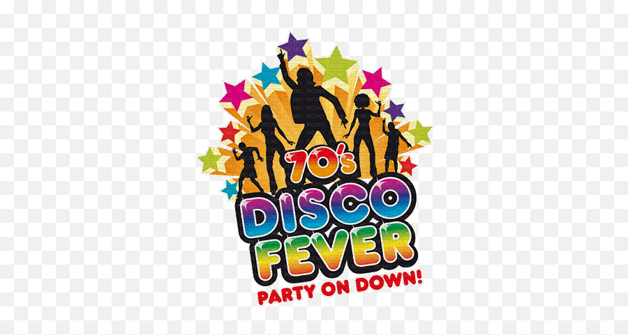 Logo 70s Disco Fever - Language Emoji,70s Logo