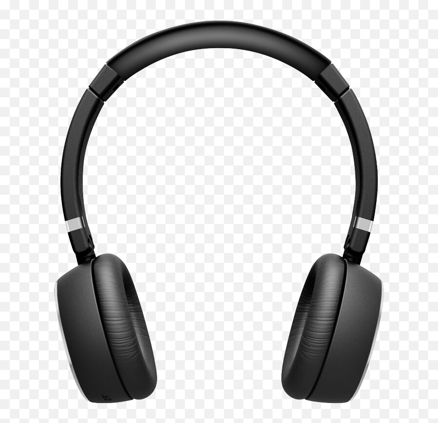 Black Wireless Headphones Png Download - Png Emoji,Headset Png