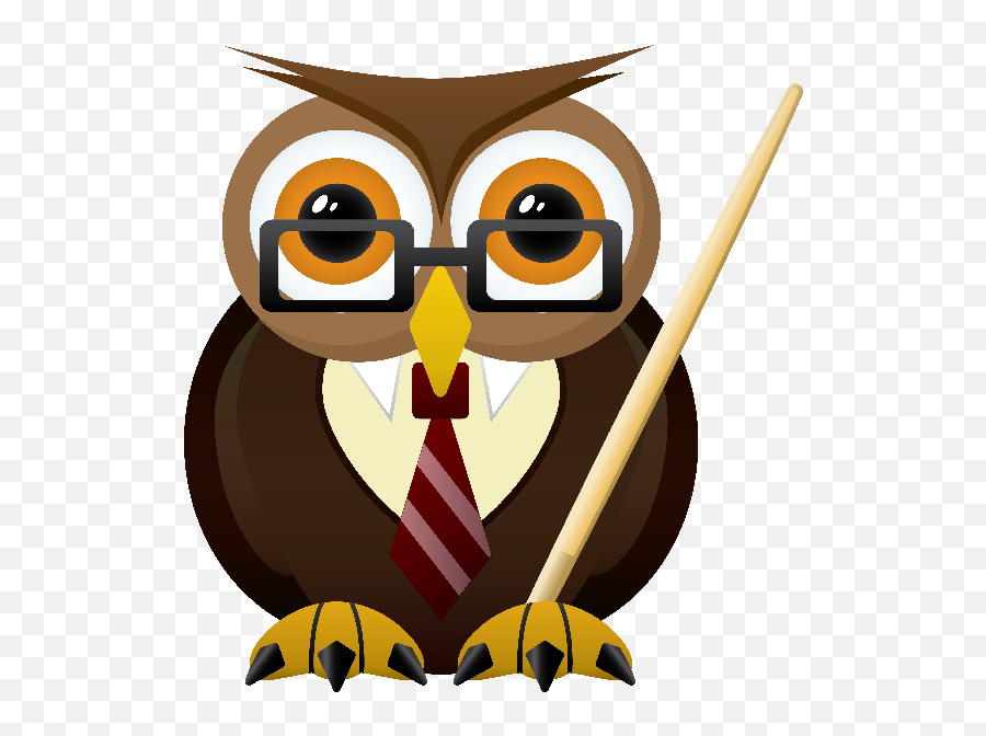 Cute Animal School Clip Art - Cute Owl Clipart School Emoji,Cute Owl Clipart