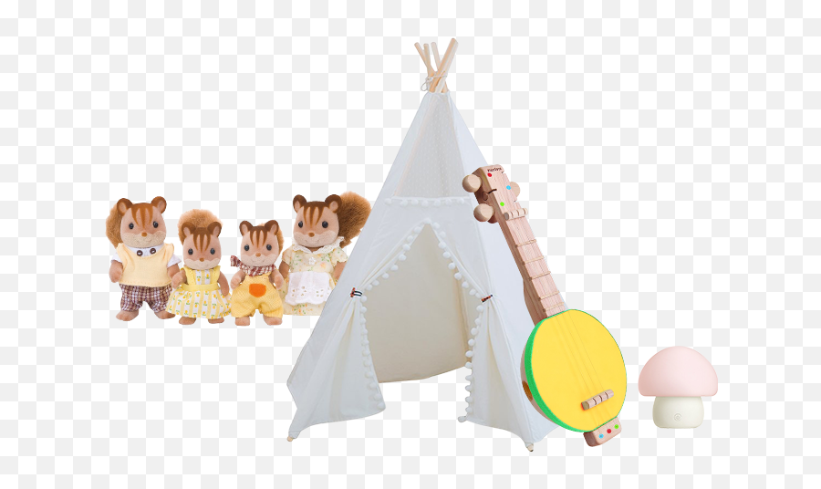 Hd Teepee Png Transparent Png Image - Sylvanian Families Squirrel Emoji,Teepee Png