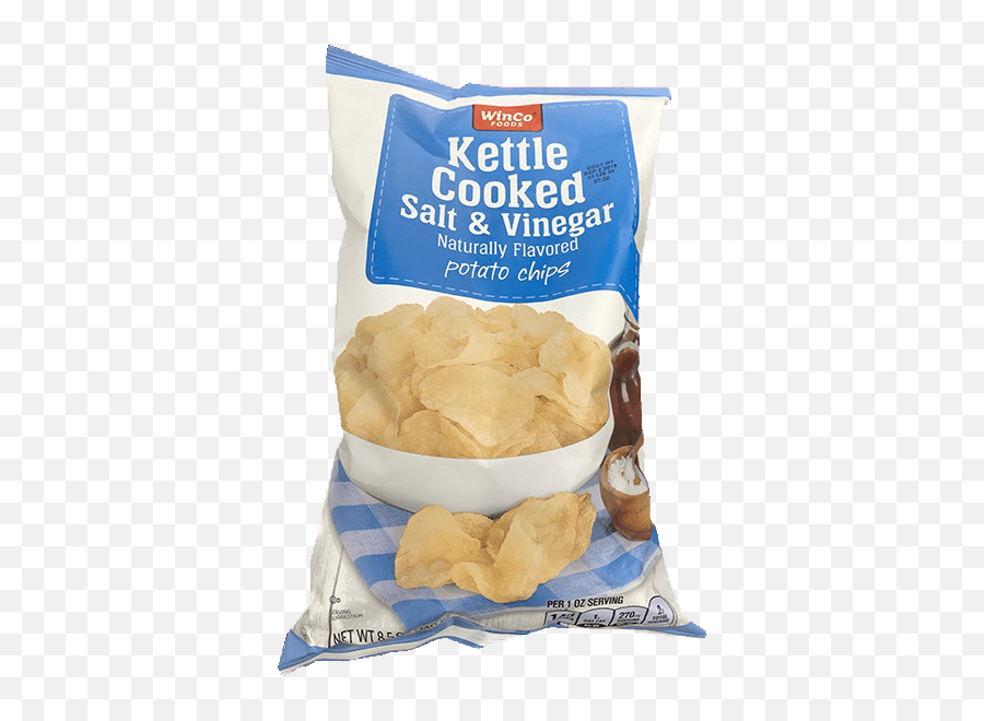 Winco Salt Vinegar Potato Chips - Kettle Cooked Potato Chips Winco Emoji,Winco Foods Logo
