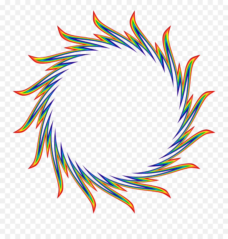 Circle Fire Flame Png Clipart - Circle Wings Logo Png Emoji,Fire Circle Png