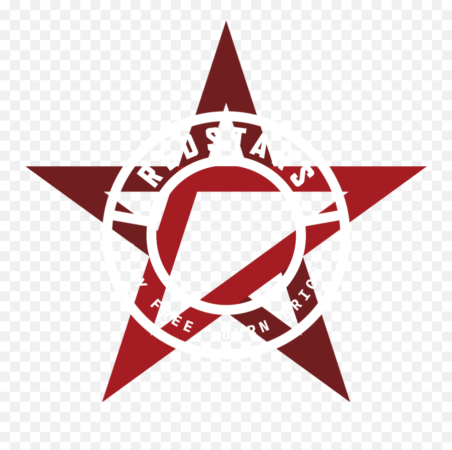 We Are Red Stars Stay Free Burn Bright - We Are Redstars Emoji,Red Stars Png