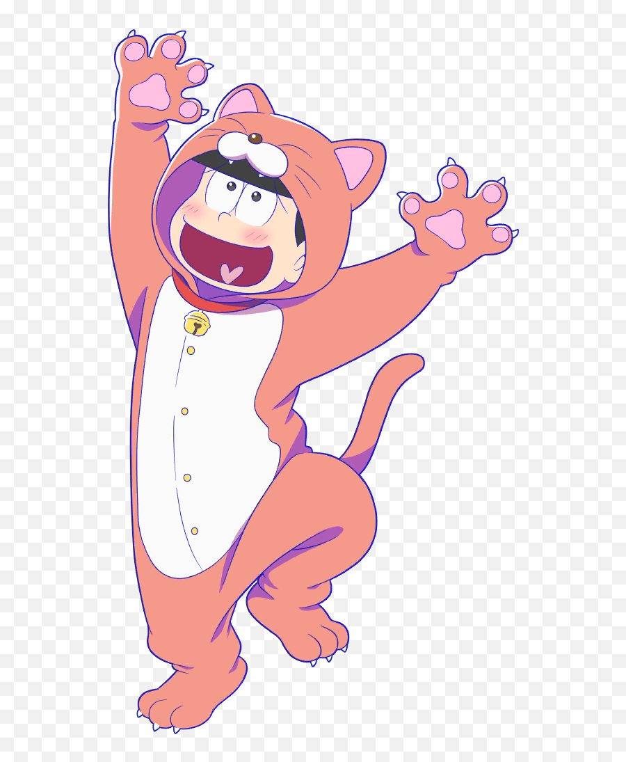 Kitty Cat Osomatsu - San Au Wiki Fandom Emoji,Osomatsu Transparent