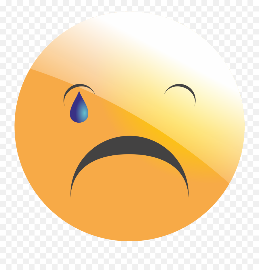 Weeping Smiley Sad Face Free Image Download Emoji,Frowny Face Png