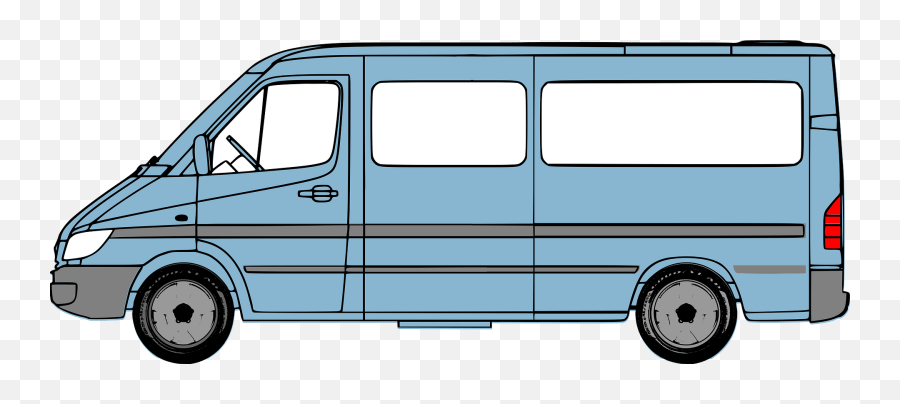 Blue Van Clipart - Clipart Picture Of Van Emoji,Van Clipart