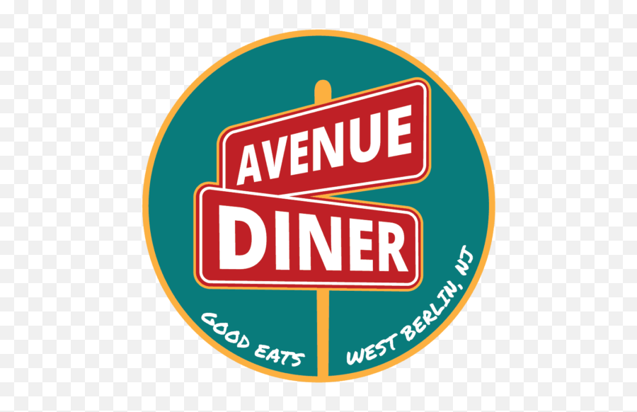 Cropped - Avenuedinerroundlogodarkpng Avenue Diner Emoji,Diners Logo