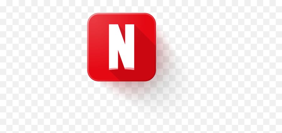 Netflix Logo Square Emoji,Netflix Clipart