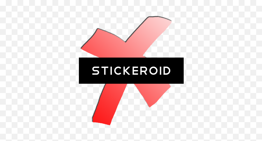Download Hd Red Cross Mark - Portable Network Graphics Emoji,Red X Mark Png