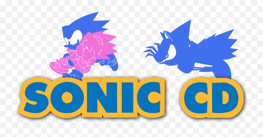Here Is The Sonic Cd Logo I Created - Transparent Sonic Cd Logo Emoji,Cd Logo