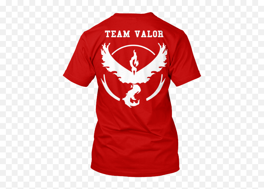 Teespring Campaign - Team Valor Pokemon Go T Shirt Emoji,Team Valor Logo