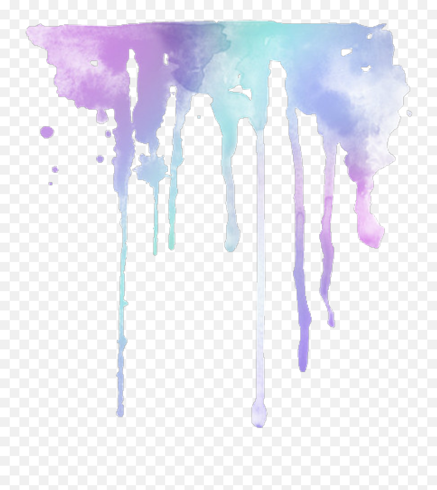 Watercolor Art Painting Drip Download - Transparent Editing Overlays Emoji,Paint Drip Png