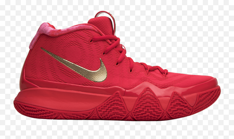 Buy And Sell Authentic Sneakers - Kyrie 4 Red Emoji,Kyrie Irving Logo