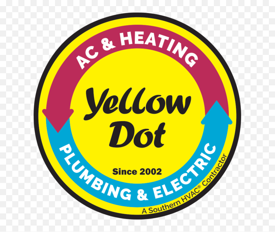 Professional Hvac Repair U0026 Service Yellow Dot Heating - Truong Cao Dang Y Te Phu Yen Emoji,Yellow Logo