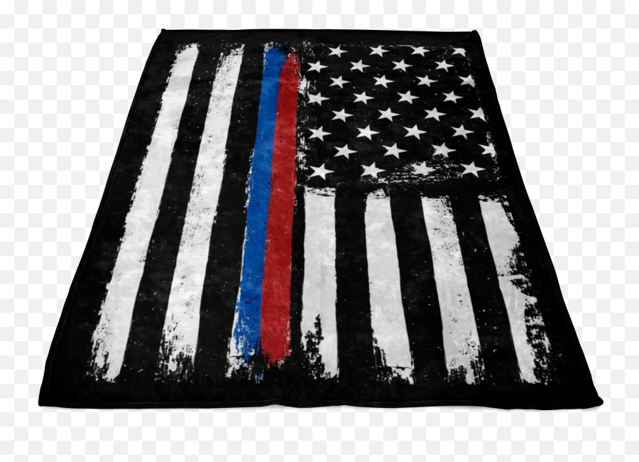 Distressed Tbltrl Stars And Stripes Fleece Blanket - American Emoji,Distressed American Flag Clipart