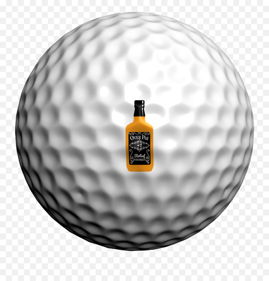 Whiskey Golf Ball Markings - Golf Margarita Emoji,Golf Ball Logo
