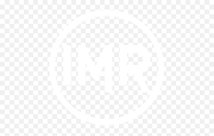 Imr - Logowhite Imr Digital And Social Media Marketing Agency Solid Emoji,Infinite Logos
