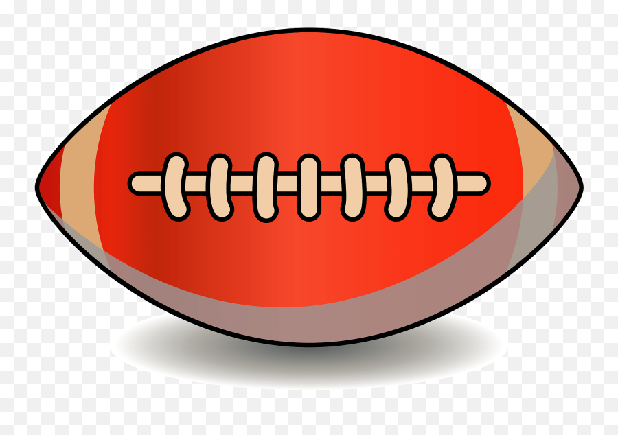 Rugby Ball Clipart Free Download Transparent Png Creazilla - For American Football Emoji,Sports Ball Clipart