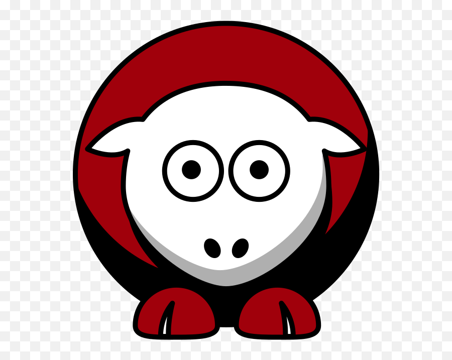Sheep - Georgia Bulldogs Team Colors College Football Clip Art Emoji,Lamb Clipart