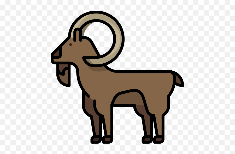 Goat - Free Animals Icons Emoji,Goat Horns Png