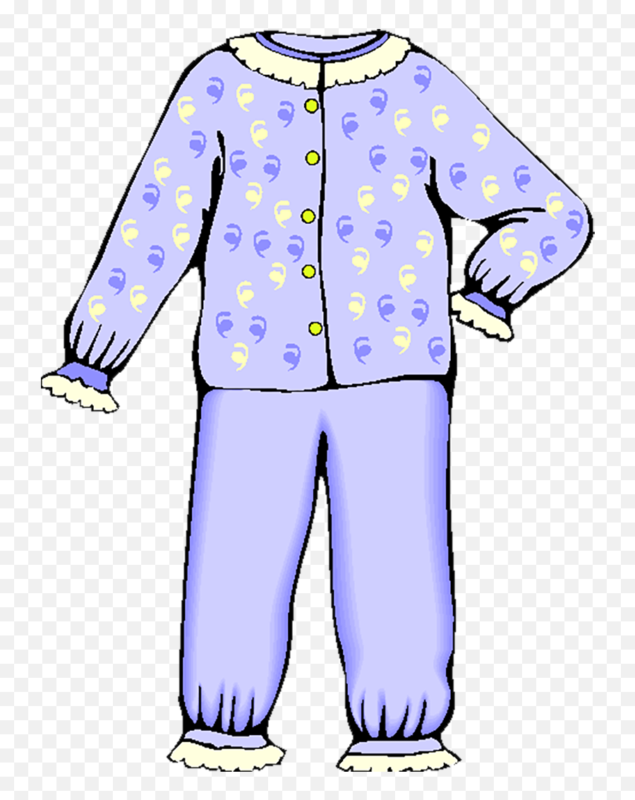 Ideal Clipart Pajamas Pajama Suggest - Clip Art Cartoon Pajamas Emoji,Pajamas Clipart