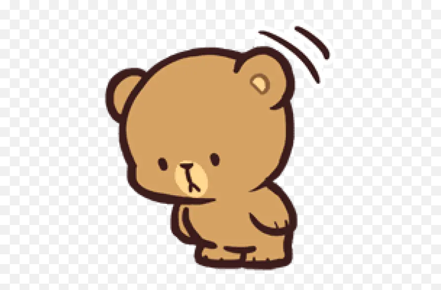 Dobi 1 Stickers For Whatsapp Emoji,Bear Emoji Png