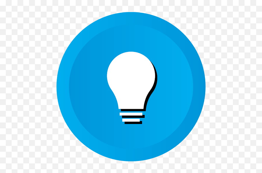 Bulb Idea Lightbulb Solution Icon - Ios Web User Interface Emoji,Light Bulb Idea Png
