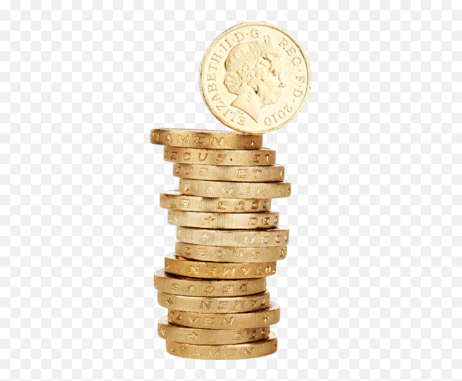 Golden Coins Stack Currency Transparent Png Png Mart Emoji,Money Stack Transparent