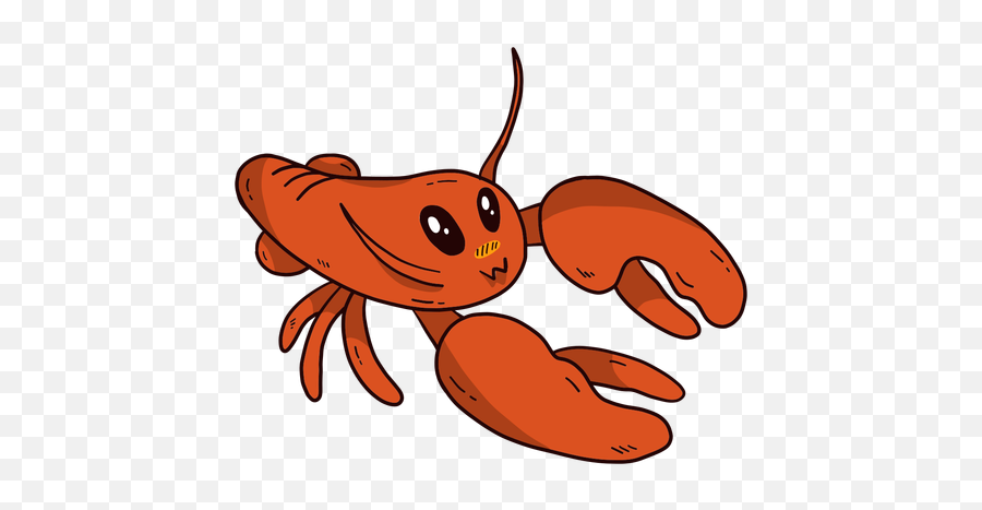 Cute Lobster Antenna Claw Flat Transparent Png U0026 Svg Vector Emoji,Lobster Transparent Background