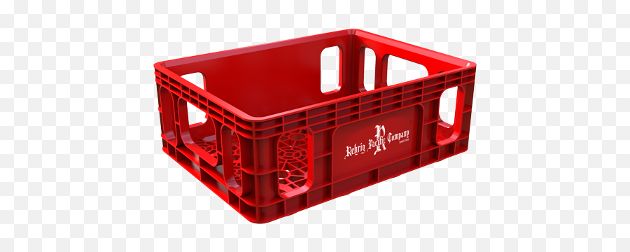 1l Half Depth Crate U2013 Rehrig Pacific Company Emoji,Crate & Barrel Logo