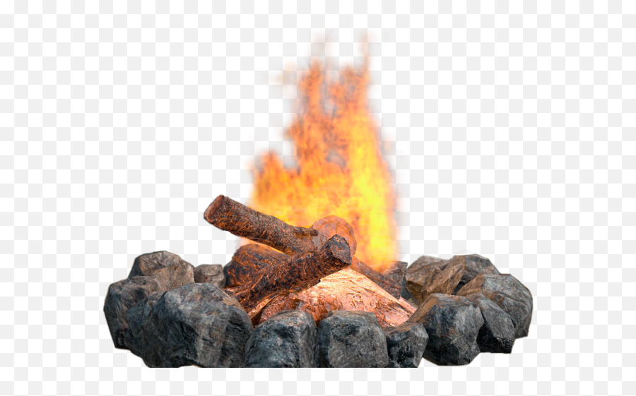 Download Drawn Campfire Fire Png - Transparent Background Transparent Fire Pit Png Emoji,Fire Png