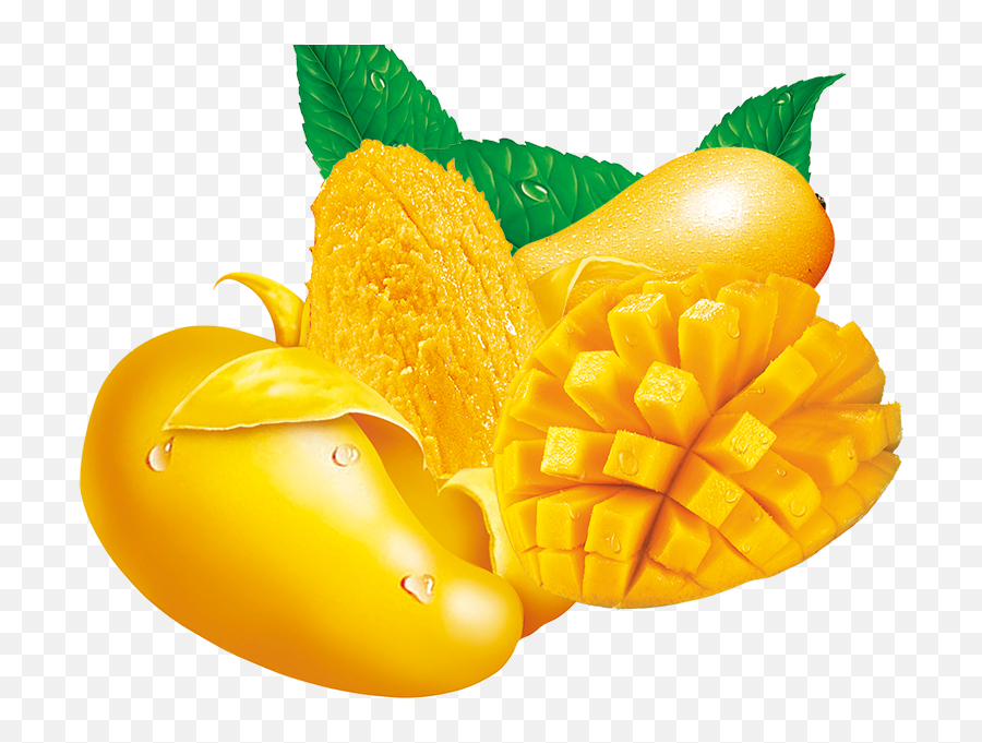 Fruits Mango Png Transparent Cartoon - Mango With Splash Png Emoji,Mango Clipart