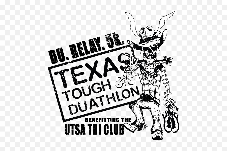 Texas Tough Duathlon - Fictional Character Emoji,Utsa Logo