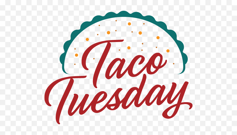 Taco Tuesday Clip Art Transparent - Dot Emoji,Tuesday Clipart
