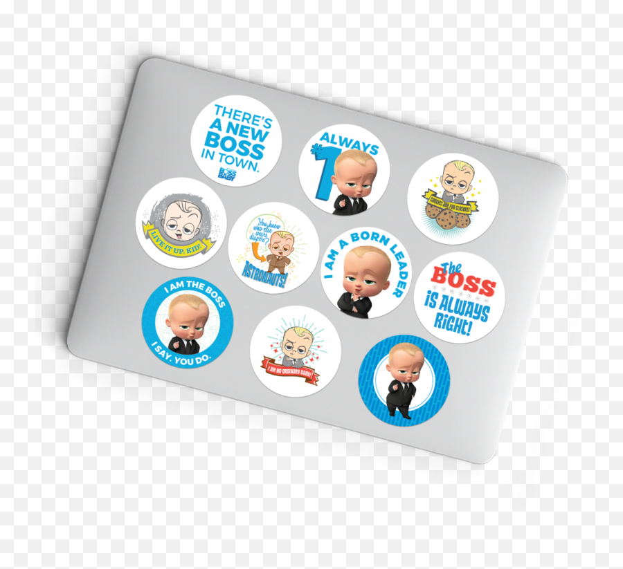 Download Hd The Boss Baby Transparent Png Image - Nicepngcom Baby Boss Laptop Stickers Emoji,Boss Baby Png