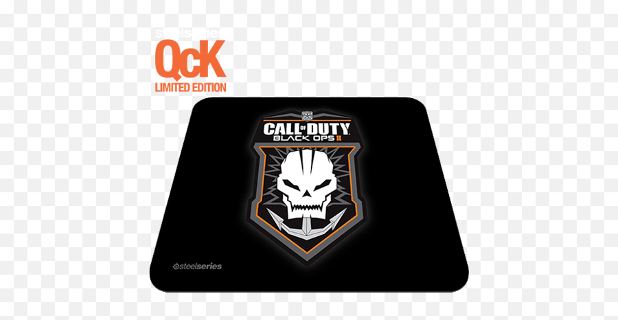 Steelseries 67245 Qck Call Of Duty Black Ops Ii Badge Edition Mouse Pad - Steelseries Bo2 Mouse Pad Emoji,Steelseries Logo