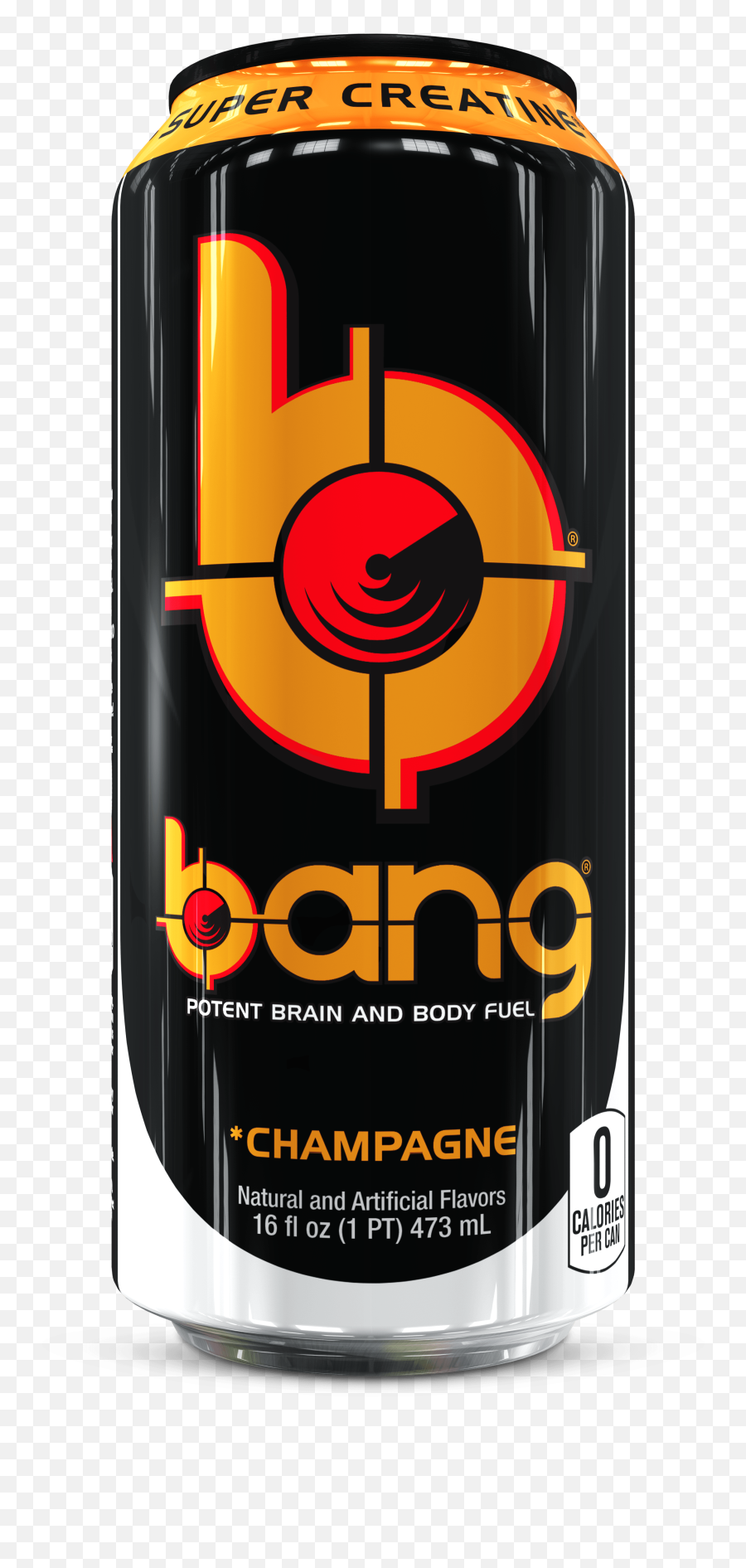 12 Bang Champagne Energy Drink - Transparent Bang Drink Png Emoji,Bang Energy Logo