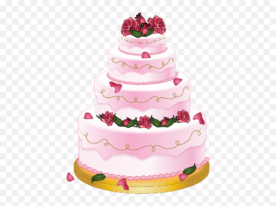 Cute Cake Transparent Background Png - Wedding Cakes Clipart Emoji,Cake Transparent