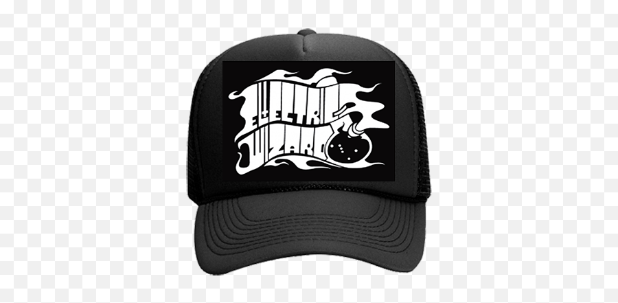 Electric Wizard Mesh Trucker Hat Only 1160 Printed - Electric Wizard Trucker Hat Emoji,Wizard Hat Clipart