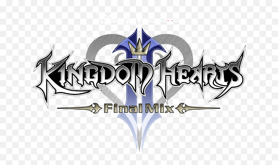 Kingdom Hearts 2 Logo Png - Kingdom Hearts 2 Logo Emoji,Kingdom Hearts Logo Png