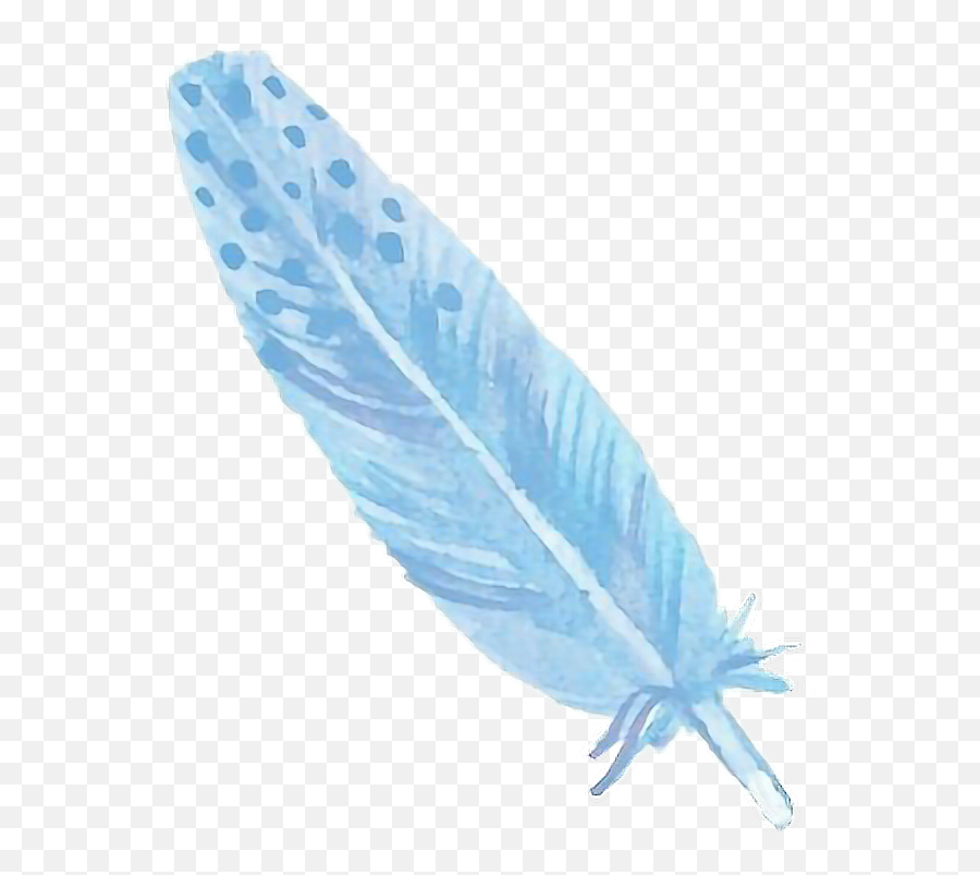 Watercolor Feather Png Clipart - Blue Watercolor Feathers Png Emoji,Feather Clipart