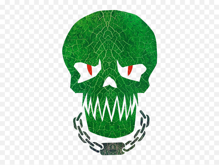 Killer Croc Suicidé Squad Skull Emoji,Killer Croc Logo