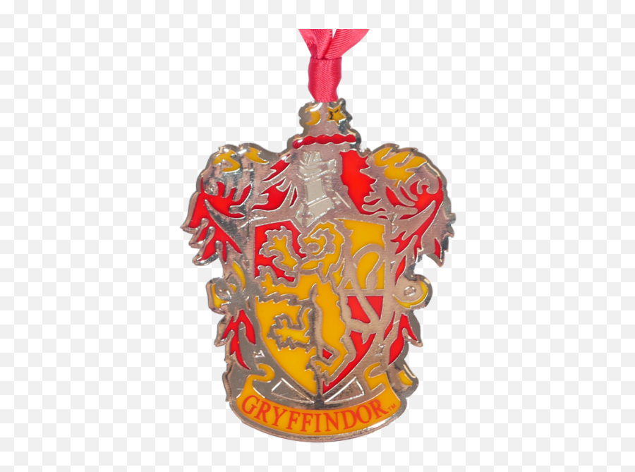 Gryffindor Crest Stained Glass Ornament Emoji,Gryffindor Crest Png