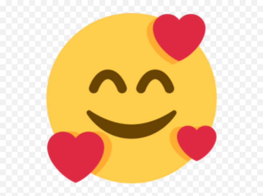Smiling Face With Hearts Emoji - What Emoji,Emoji Hearts Transparent